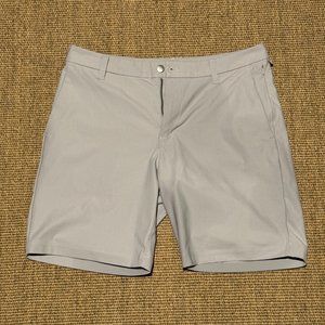 Lululemon Commission Shorts (34x9, Silver Drop color)